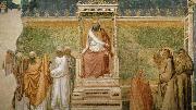 GIOTTO di Bondone St Francis before the Sultan china oil painting reproduction